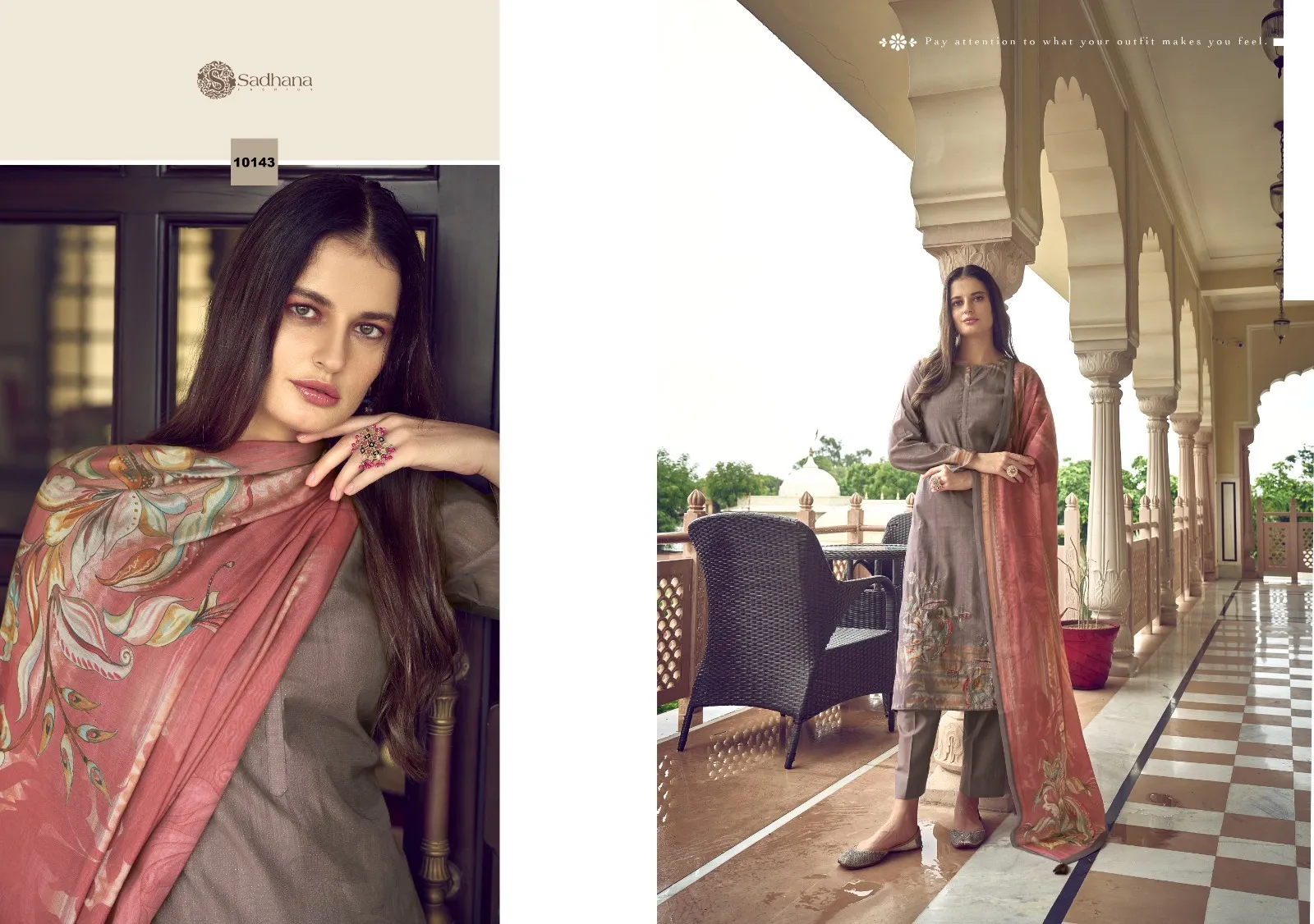 Sadhana Fashion Norah Pure Simar Musline Silk Wholesale Fancy Salwar Suit Collection — Wholesale Salwar Suits, Sadhana Fashion wholesale from Surat — view 8
