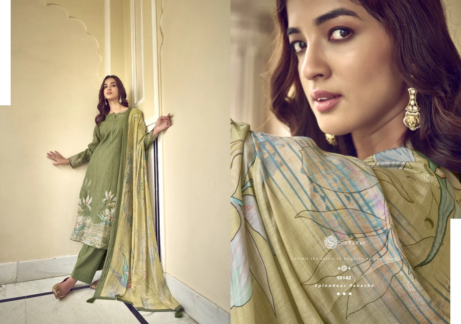 Sadhana Fashion Norah Pure Simar Musline Silk Wholesale Fancy Salwar Suit Collection — Wholesale Salwar Suits, Sadhana Fashion wholesale from Surat — view 9