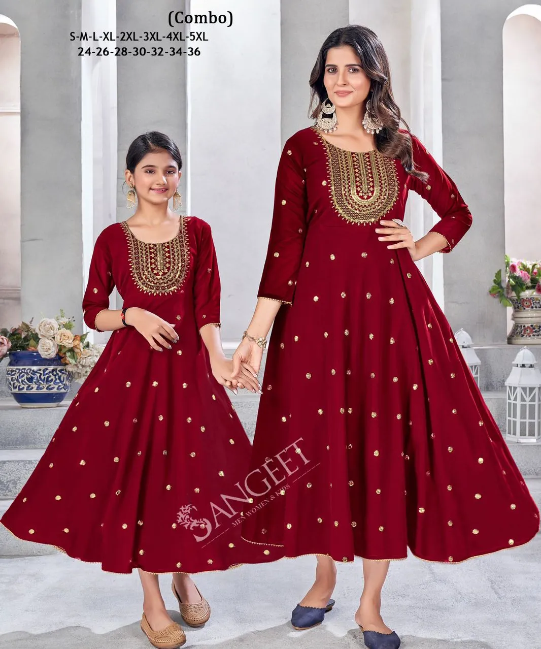 Sangeet Akshara Daughter Embroidered Wholesale Fancy Kurti Collection