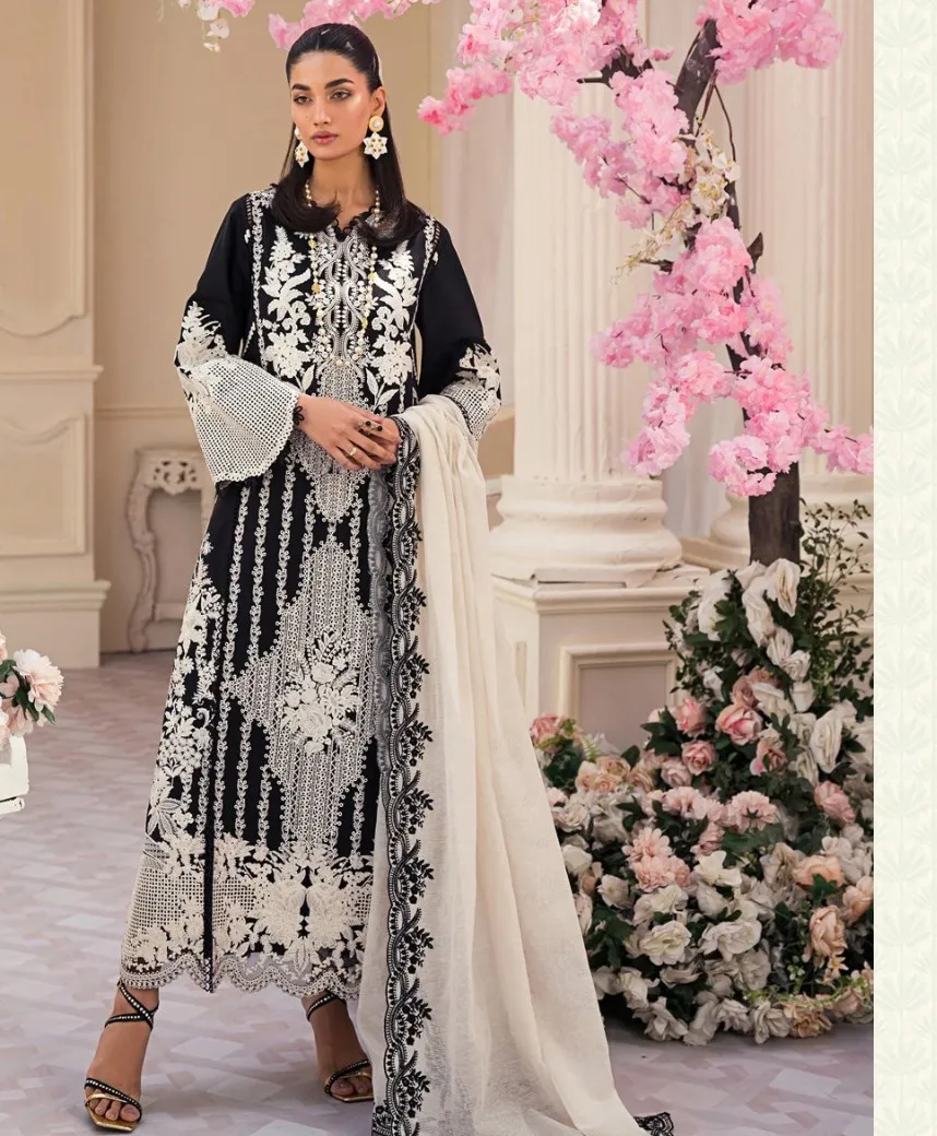 Shraddha Crimson Cotton Wholesale Pakistani Salwar Suit Collection