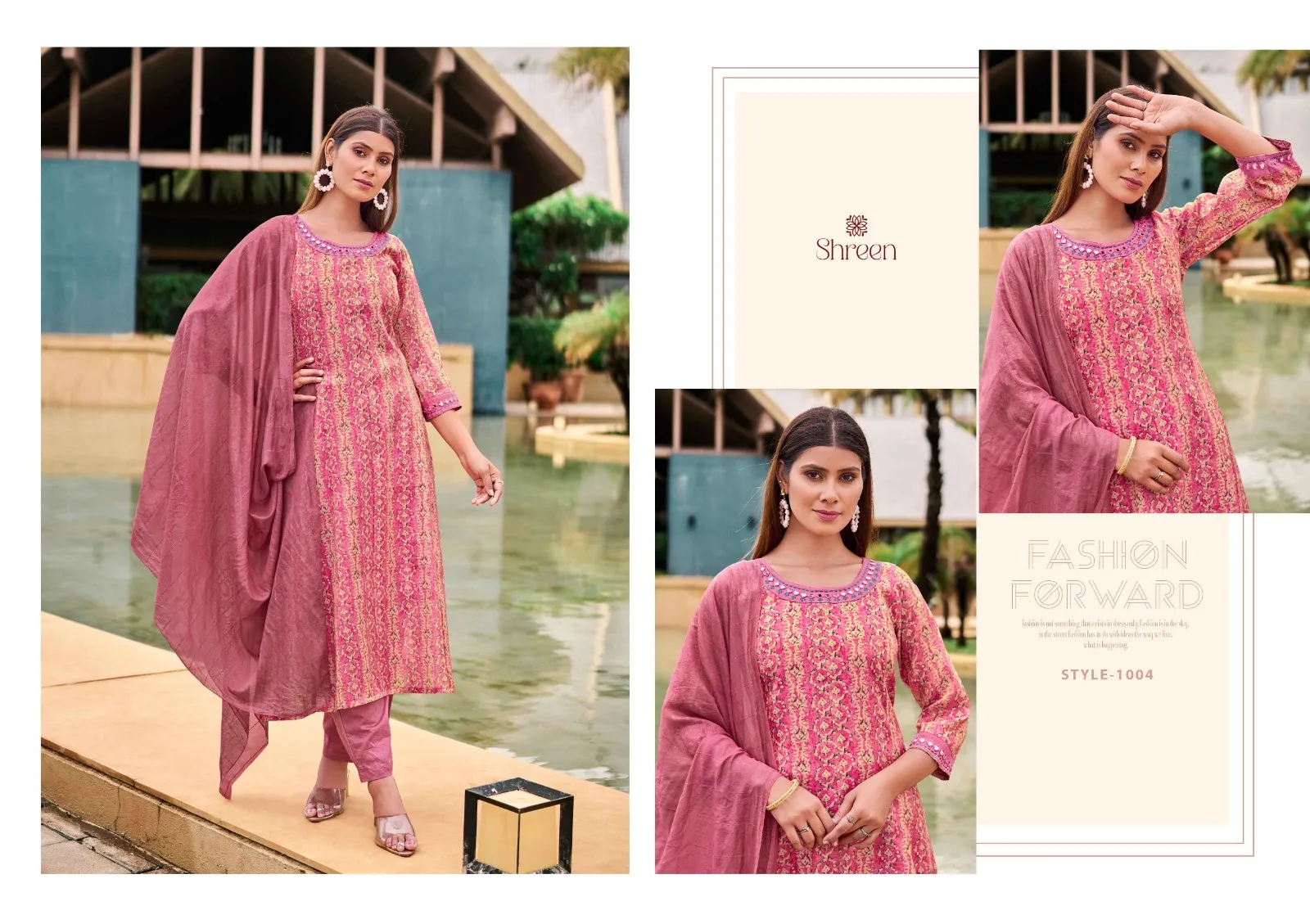 Shreen Chand Vol 1 Fancy Silk Wholesale Readymade Salwar Suit Collection - Image 5