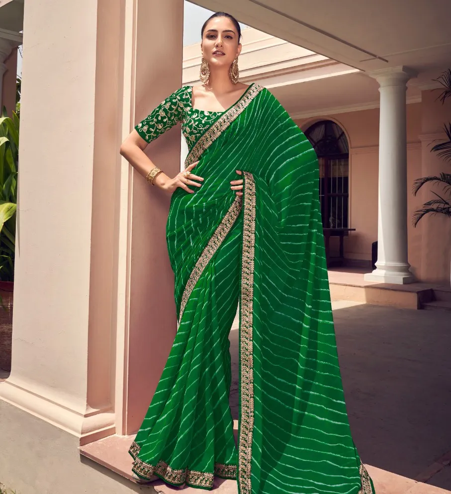 Stavan Vihana Hits Georgette Wholesale Fancy Sarees Collection