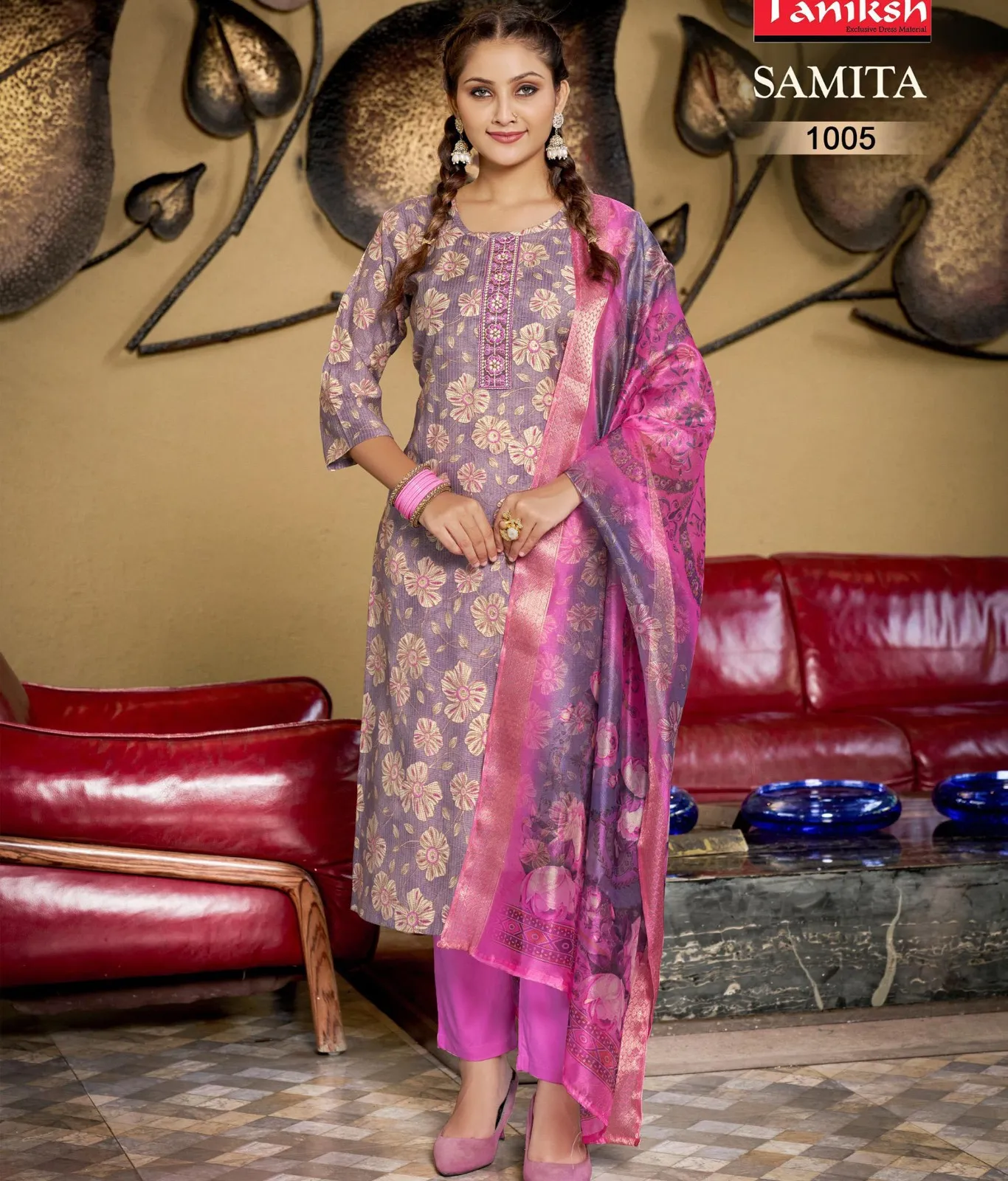 Taniksh Samita Vol 1 Printed Wholesale Readymade Salwar Suit Collection