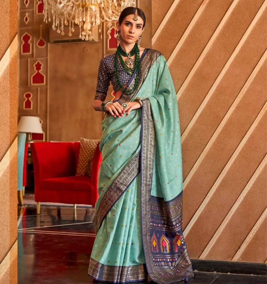 Trirath Haat Patola Silk Wholesale Fancy Sarees Collection