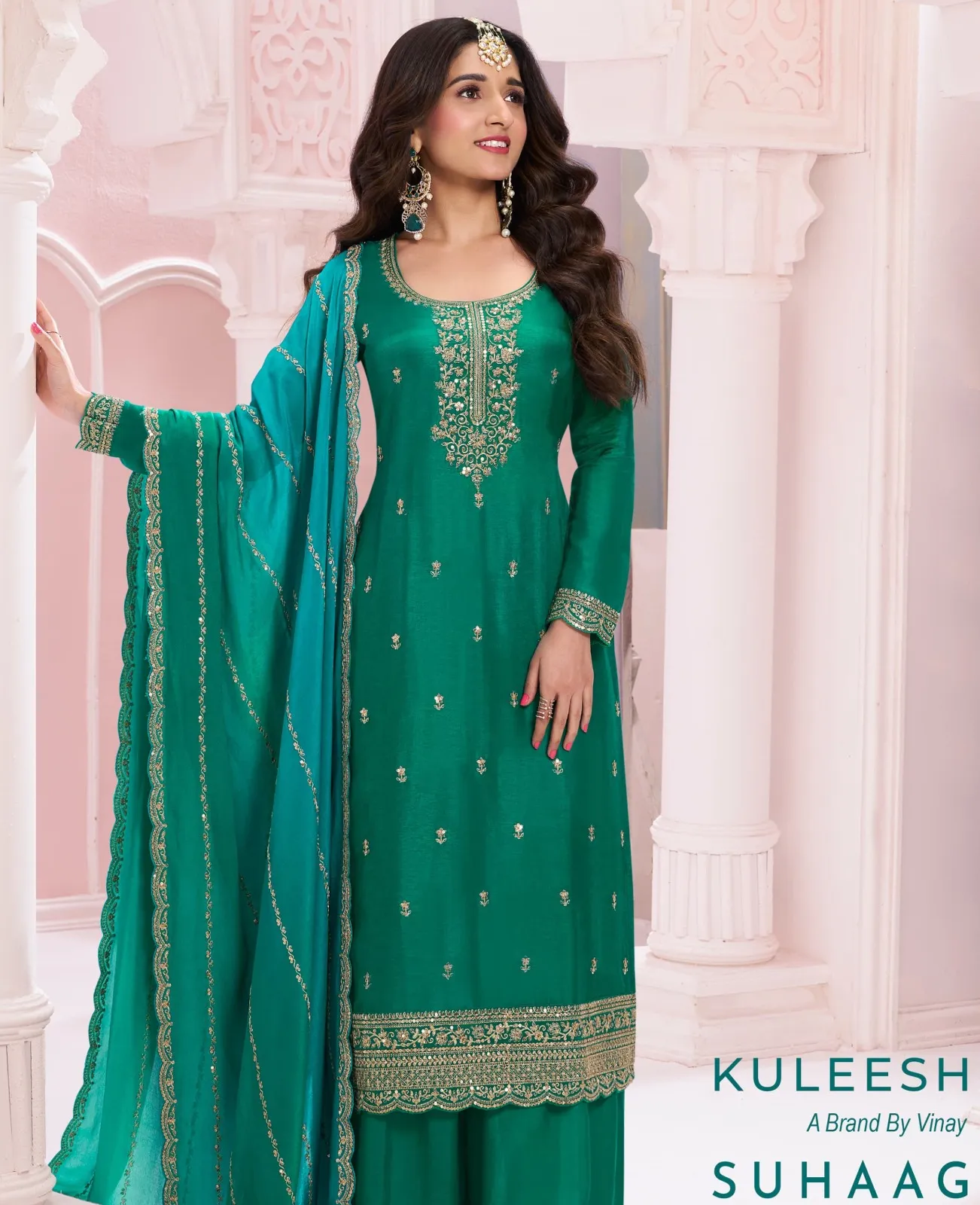 Vinay Kuleesh Suhaag Wholesale Designer Salwar Suit Collection