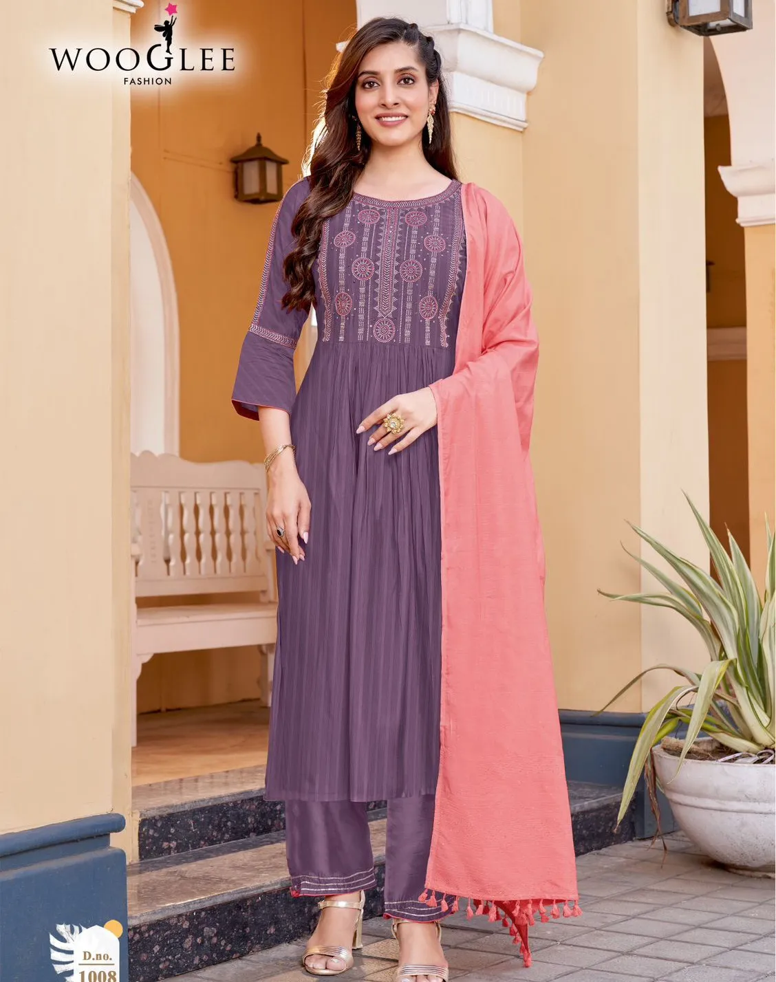 Wooglee Coral Vol 2 Pure Cotton Wholesale Readymade Salwar Suit Collection