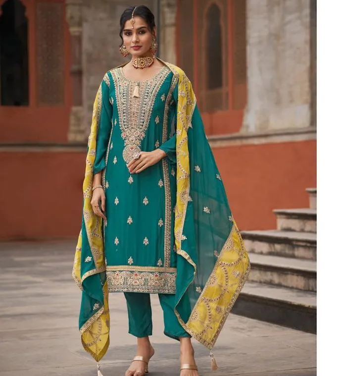 Your Choice Kavya 2 Chinon Wholesale Designer Salwar SuitCollection