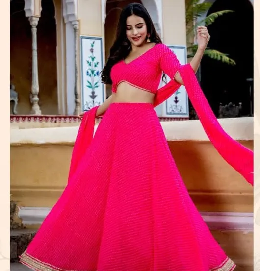 Zeel Volume-22 Georgette Wholesale Lehenga Collection