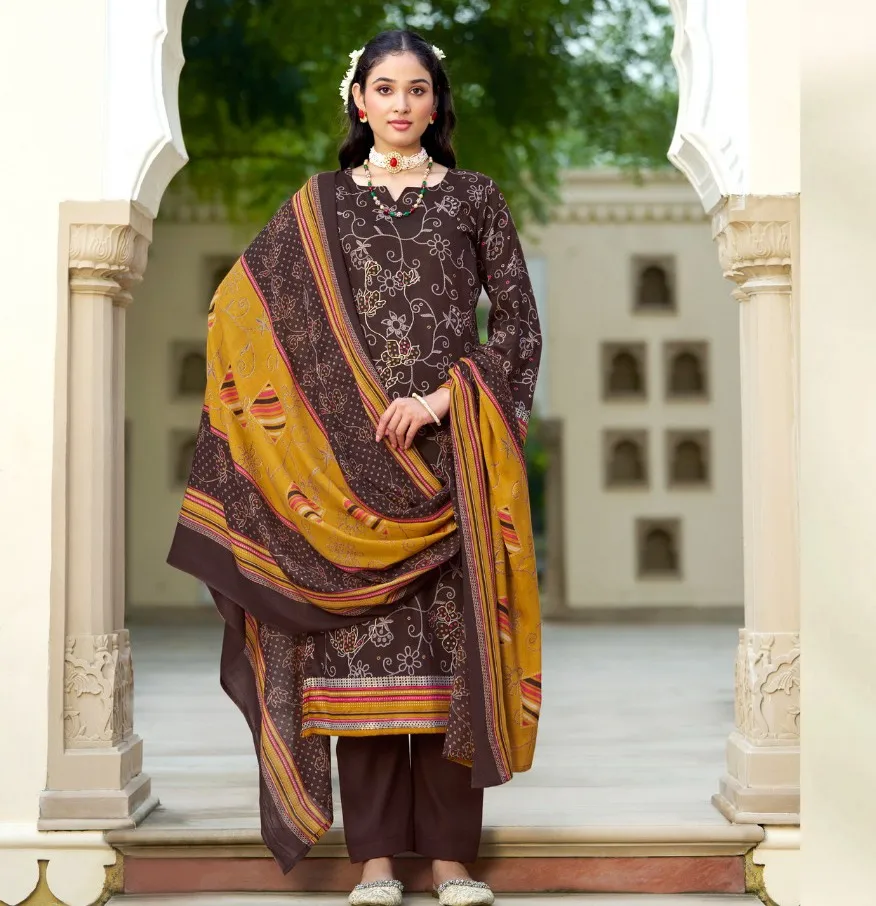 Zulfat Razia Cotton Printed Wholesale Unstitched Salwar Suit Collection
