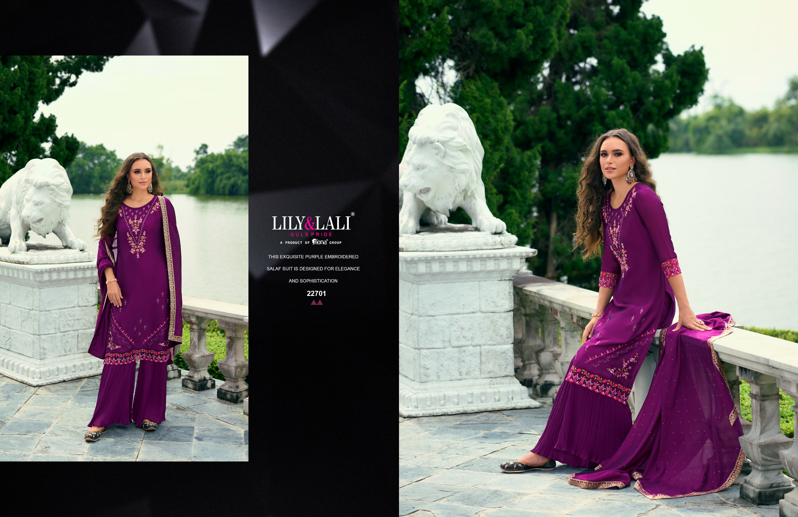Lily And Lali Malang 2 Vichitra Silk Wholesale Readymade Salwar Suit Collection - Image 6