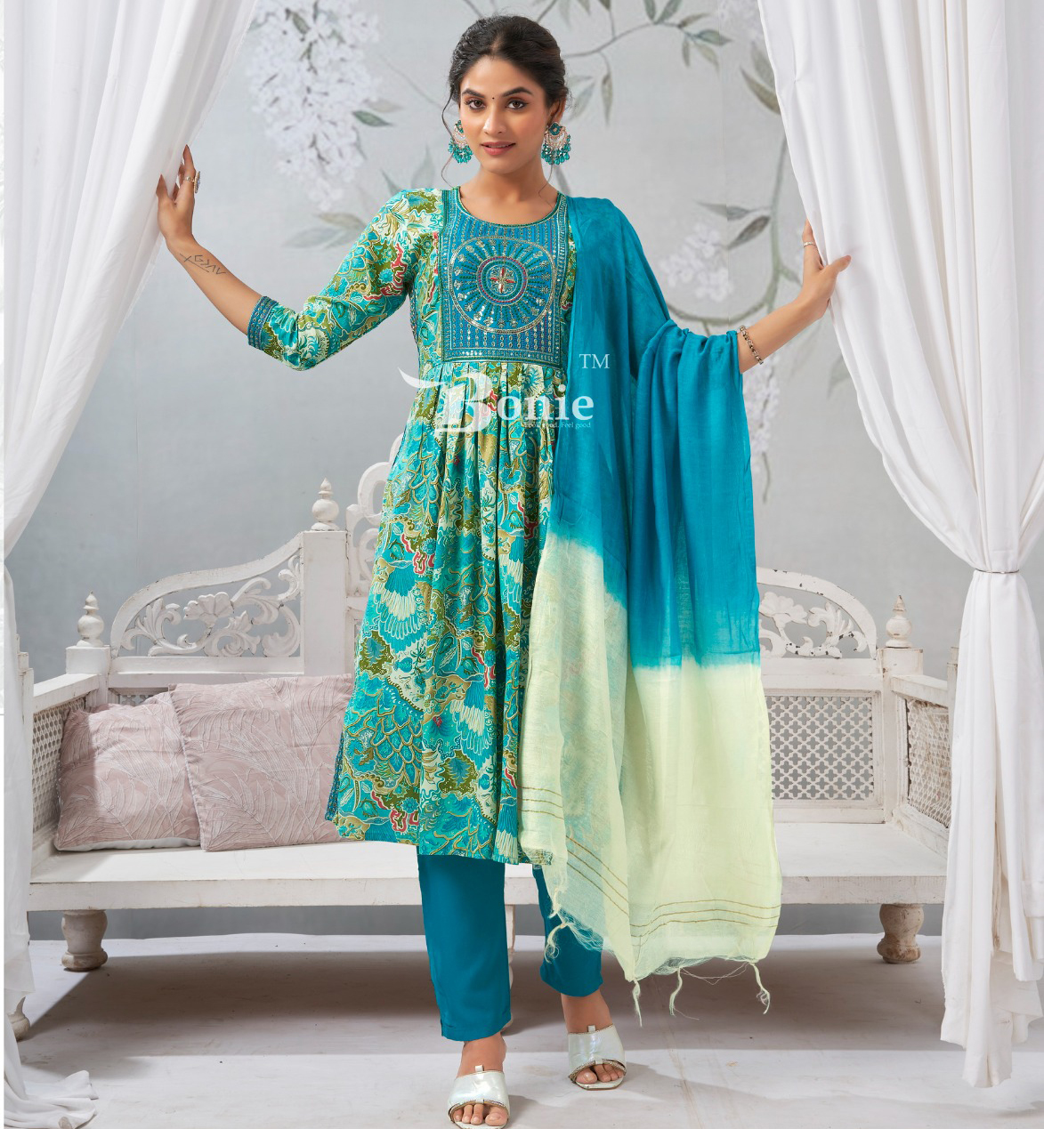 Bonie Meghana 5 Rayon Wholesale Readymade Salwar Suit Collection