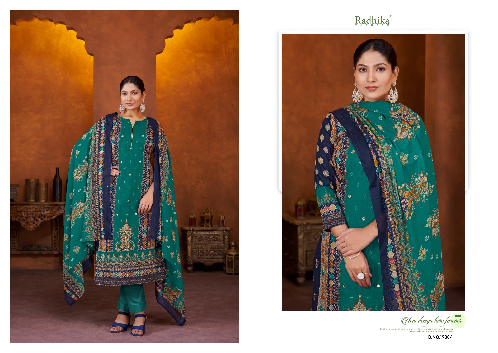 Radhika Azara Malika Lawn Cotton Wholesale Fancy Salwar Suit Catalog - Image 3