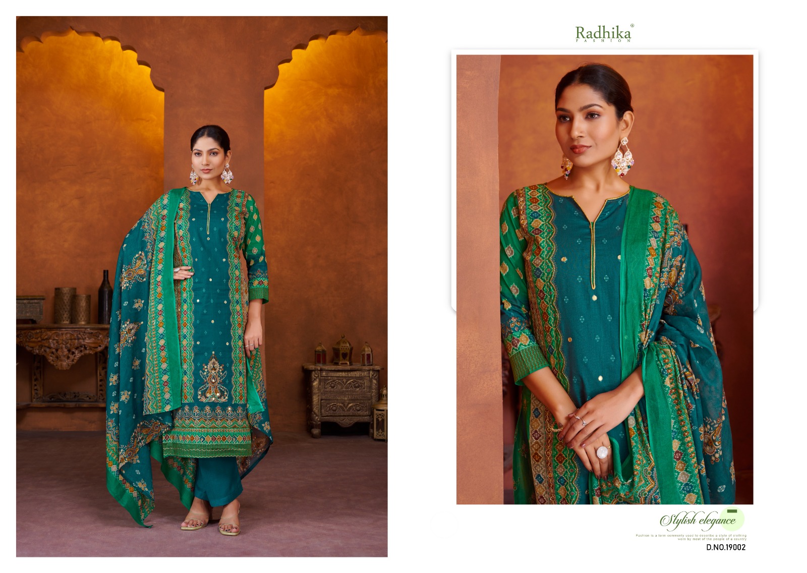 Radhika Azara Malika Lawn Cotton Wholesale Fancy Salwar Suit Catalog - Image 2
