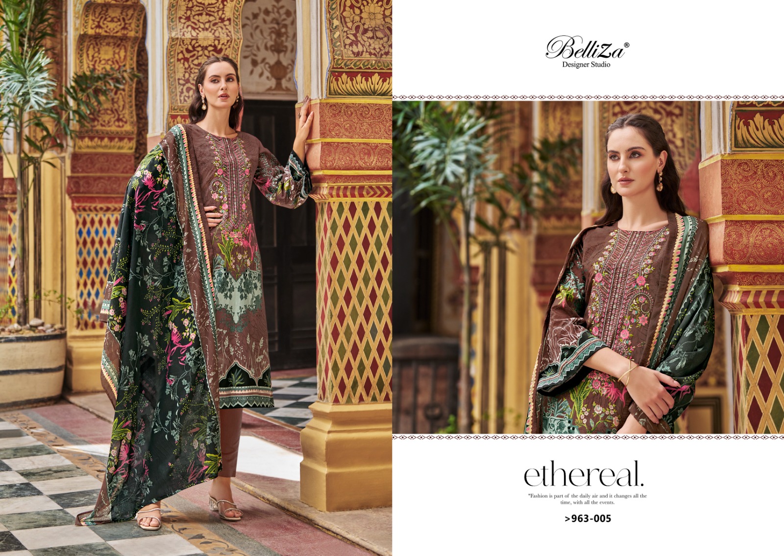 Belliza Naira Vol 72 Cotton Printed Wholesale Pakistani Salwar Suit Catalog - Image 3