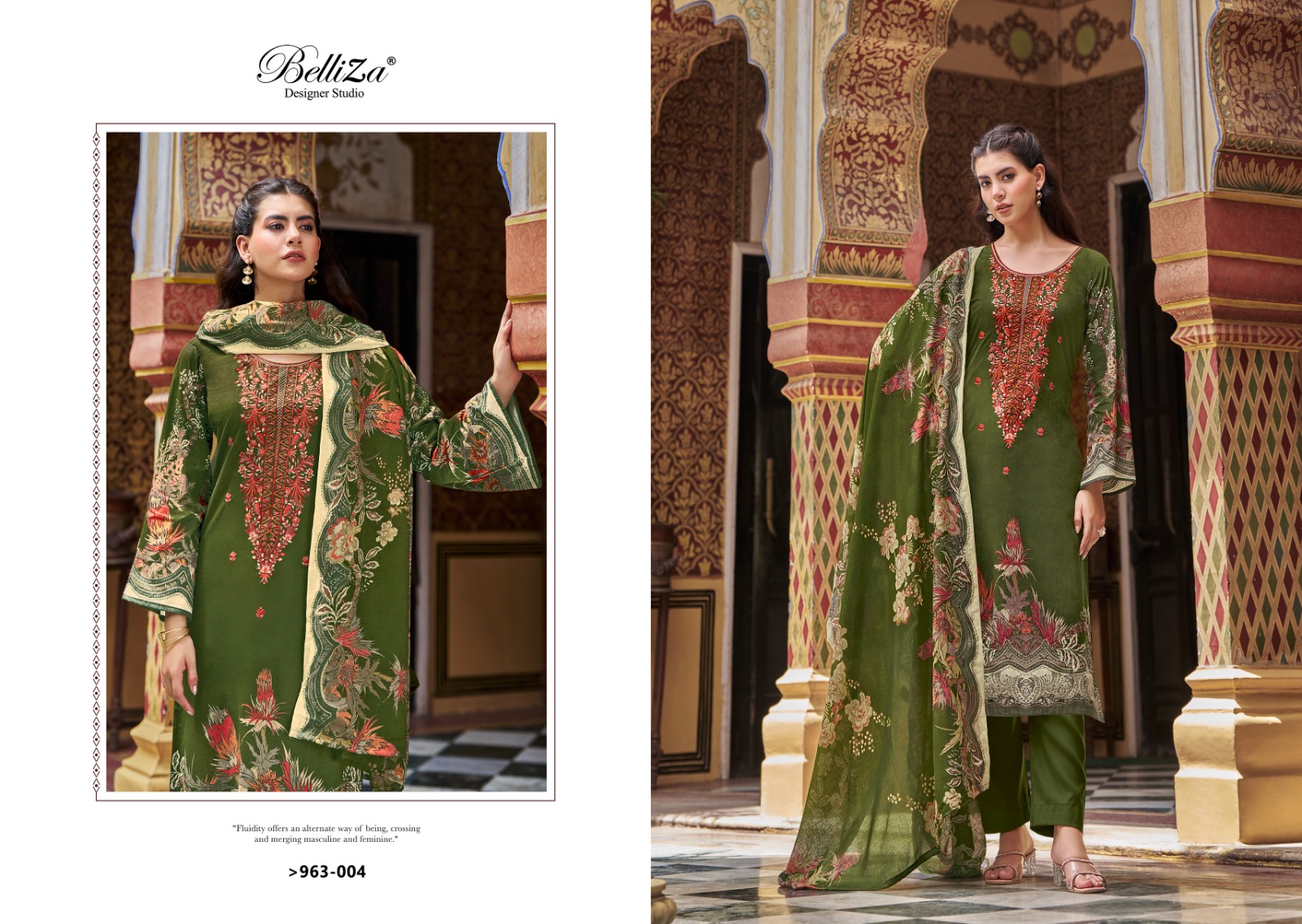 Belliza Naira Vol 72 Cotton Printed Wholesale Pakistani Salwar Suit Catalog - Image 4
