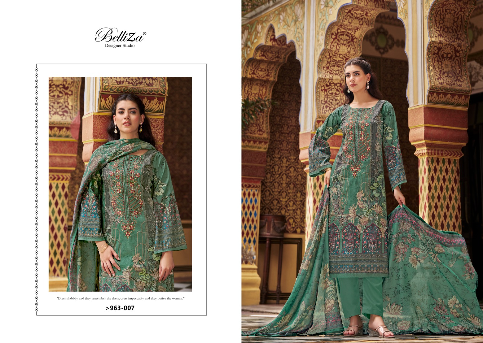 Belliza Naira Vol 72 Cotton Printed Wholesale Pakistani Salwar Suit Catalog - Image 6