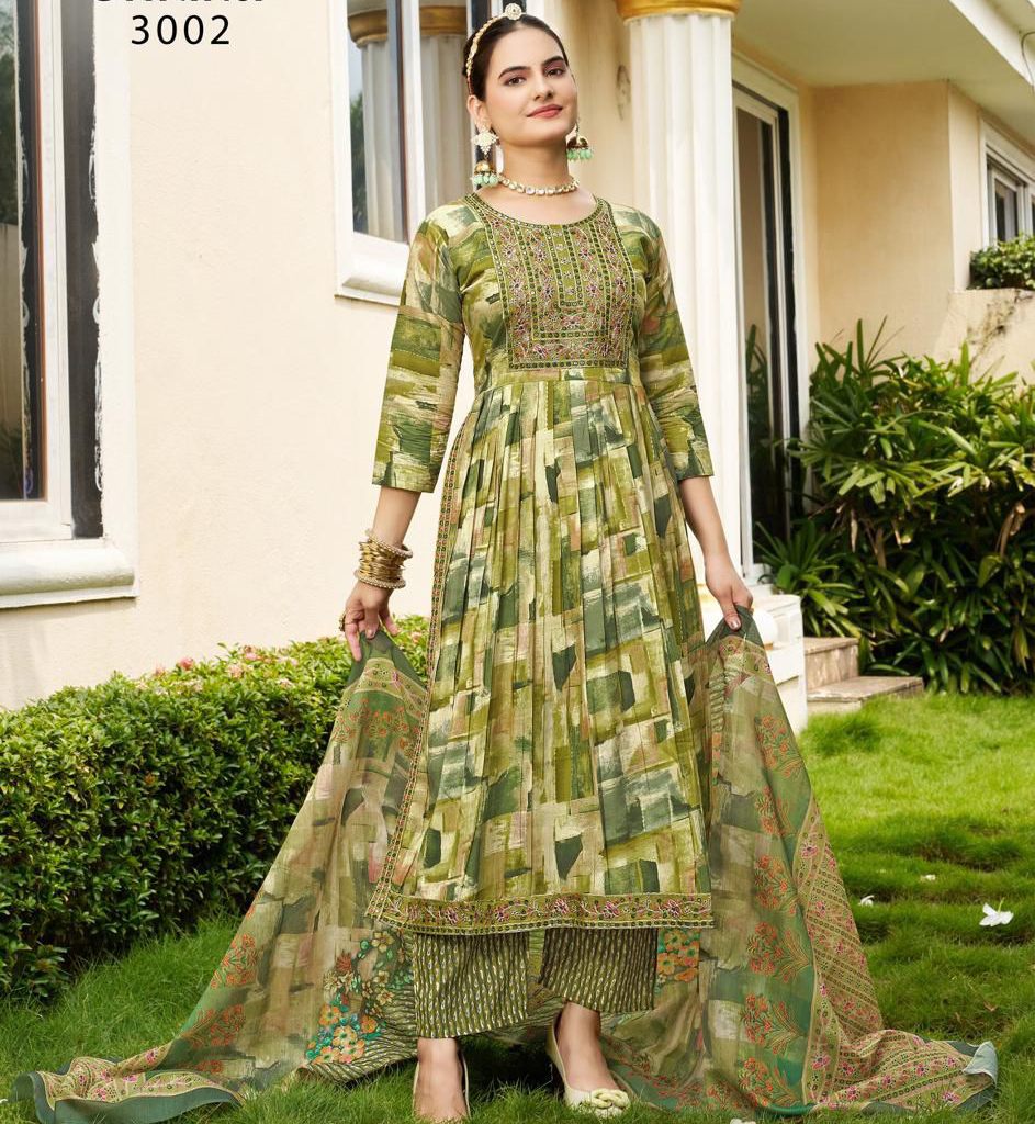 Taniksh Shrika Vol 3 Masleen Wholesale Readymade Salwar Suit Collection