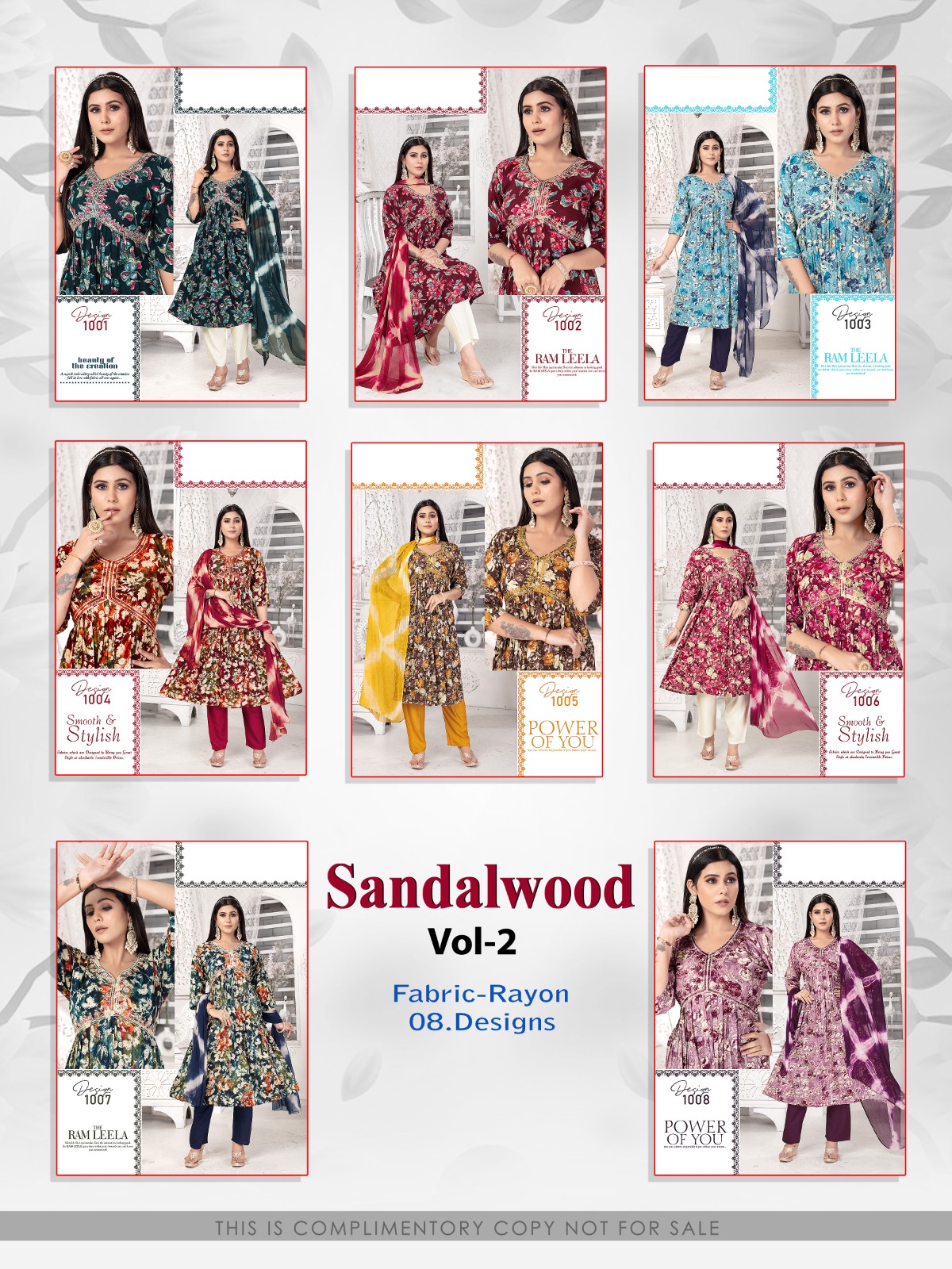 Fashion Talk Sandalwood Vol 2 Rayon Procian Foil Print Wholesale Readymade Salwar Suit Catalog — Wholesale Readymade Suit, MPA wholesale from Surat — view 7
