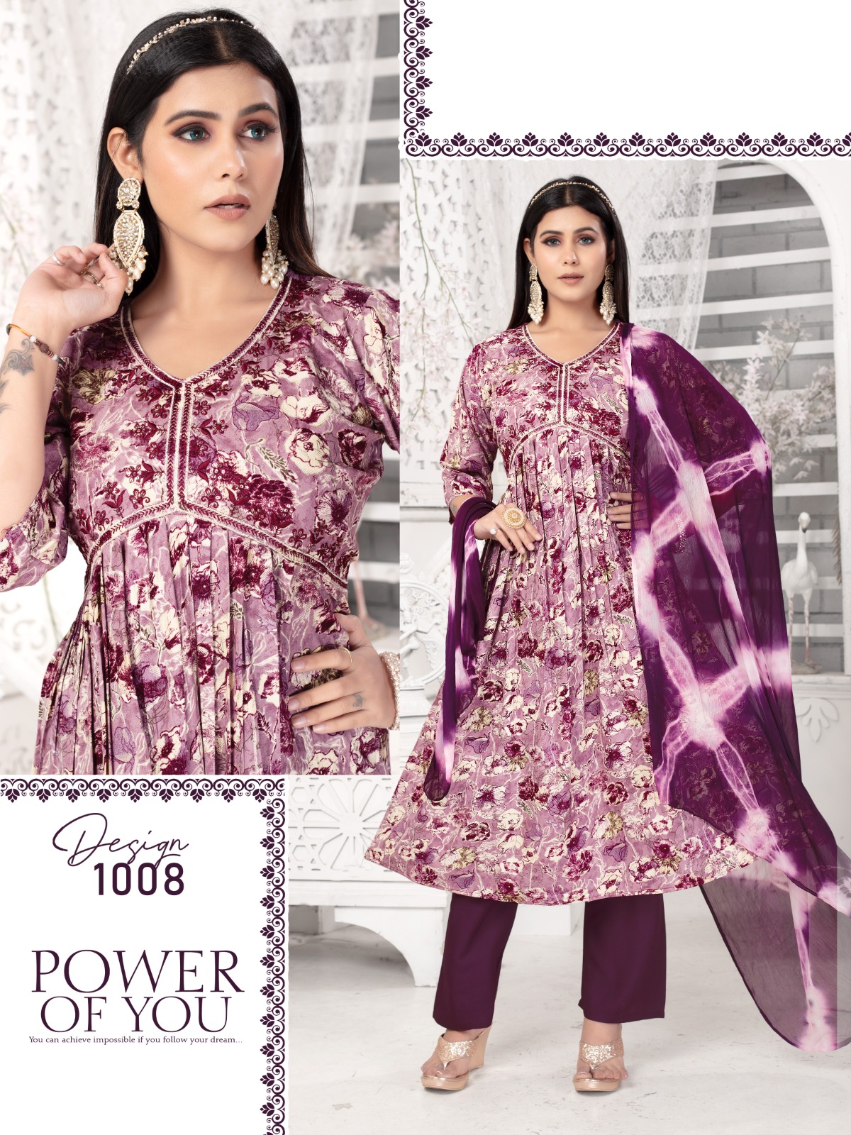 Fashion Talk Sandalwood Vol 2 Rayon Procian Foil Print Wholesale Readymade Salwar Suit Catalog — Wholesale Readymade Suit, MPA wholesale from Surat — view 6