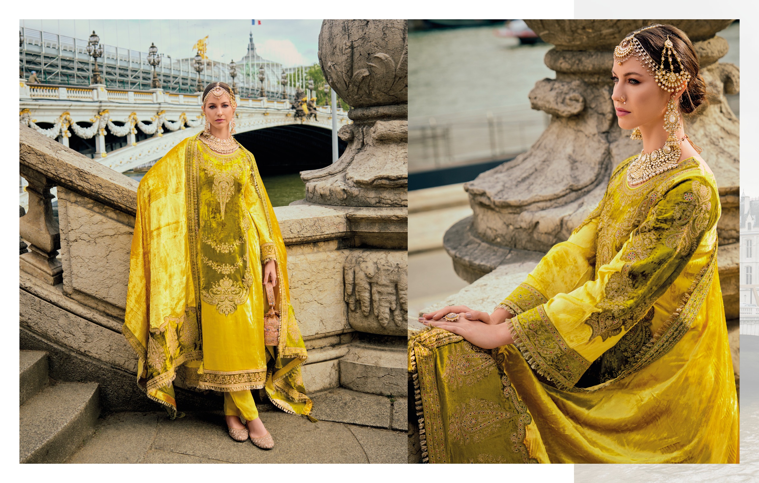 Rangati Prints Rahab Viscose Plush Velvet Wholesale Winter Catalog - Image 4