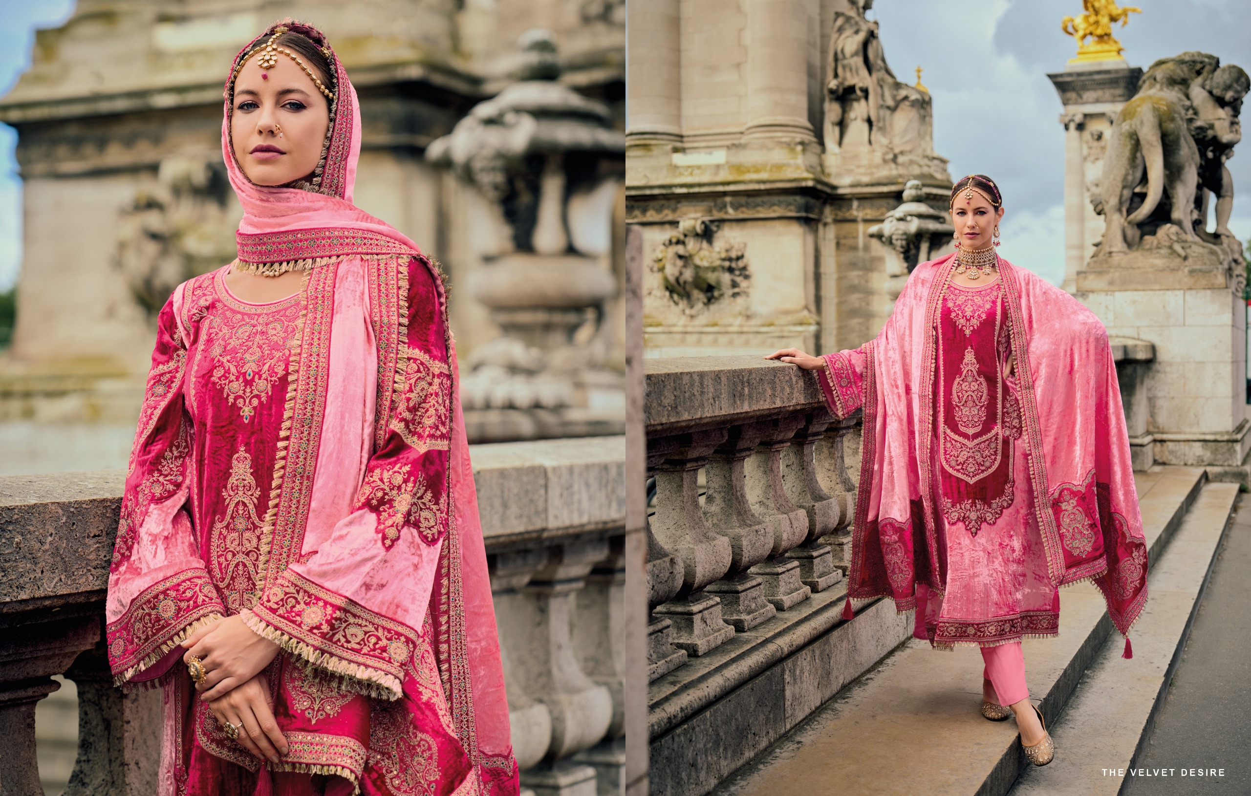 Rangati Prints Rahab Viscose Plush Velvet Wholesale Winter Catalog - Image 9