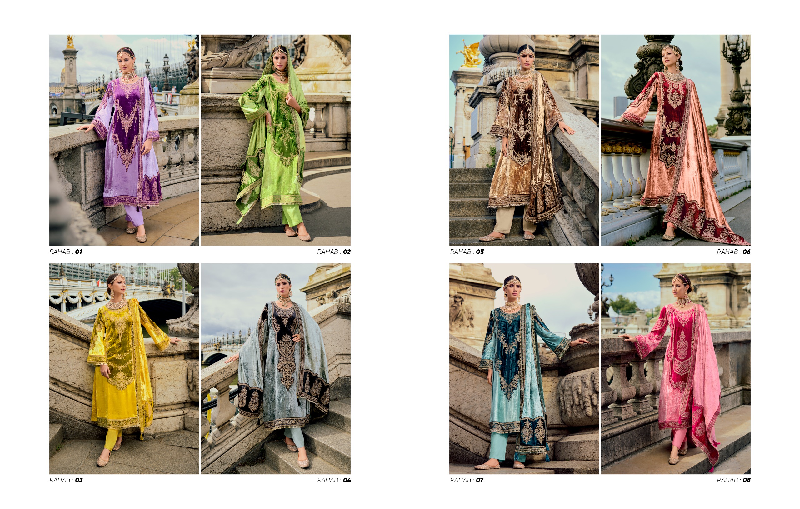 Rangati Prints Rahab Viscose Plush Velvet Wholesale Winter Catalog - Image 10