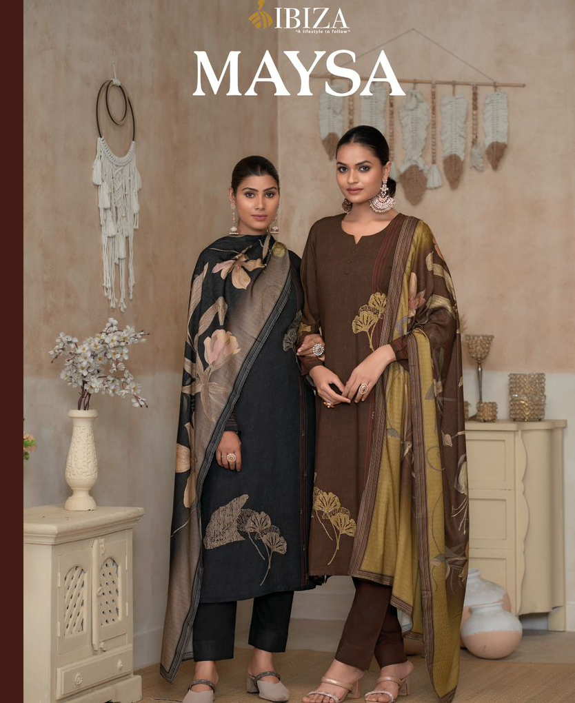 Ibiza Maysa Pure Viscose Pashmina Digital Print Wholesale Winter Collection