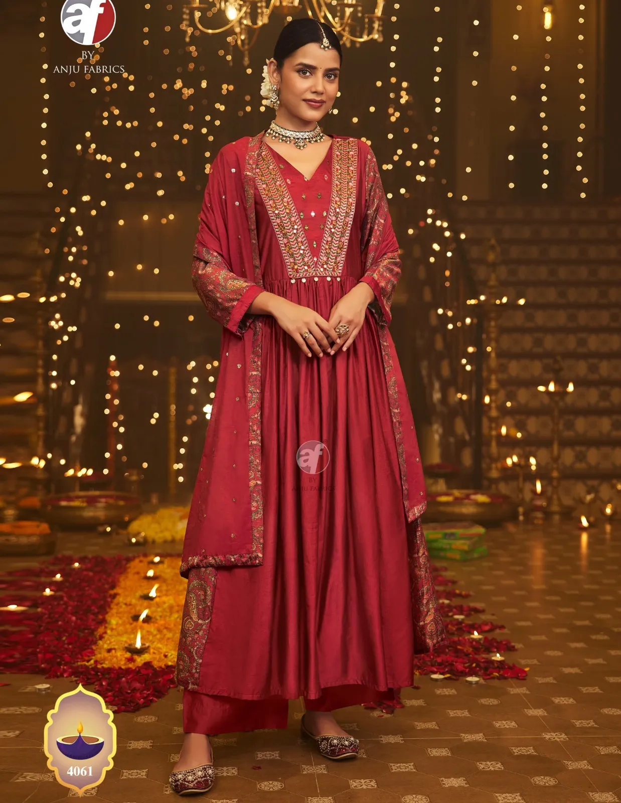 Af Shubh Avsar Viscose Wholesale Readymade Salwar Suit Collection