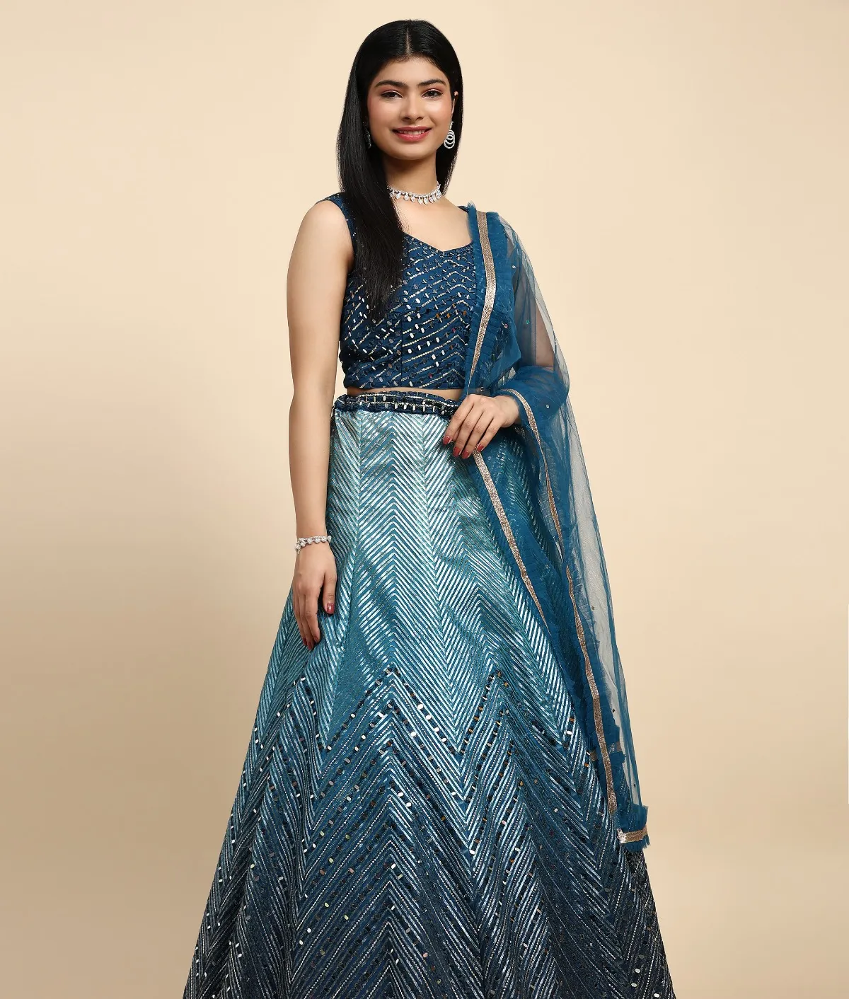 Amoha C2039 Organza Wholesale Designer Lehenga Collection