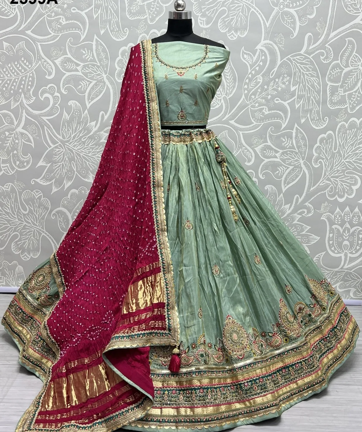 Anjani Art 2599A & 2599B Dolla Silk Wholesale Designer Lehenga Collection