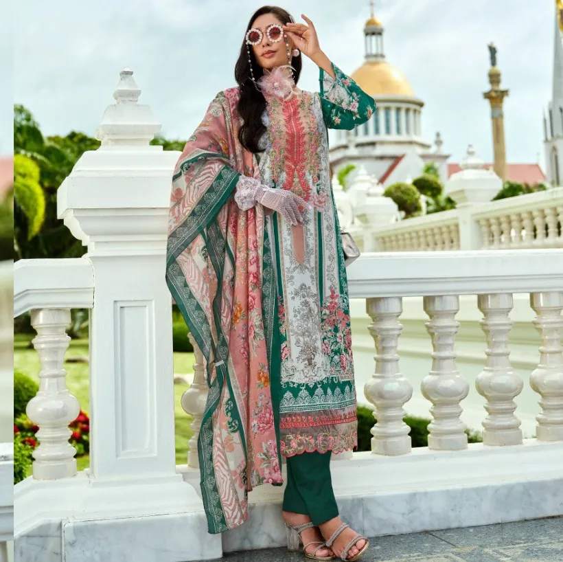 Belliza Al Marina 5 Cotton Printed Wholesale Pakistani Salwar Suit Collection