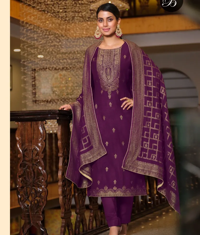 Belliza Nikhaar Designer Viscose Masleen Wholesale Fancy Salwar Suit Collection