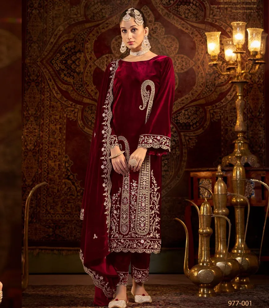 Belliza Winter Luxury Velvet Wholesale Winter Collection