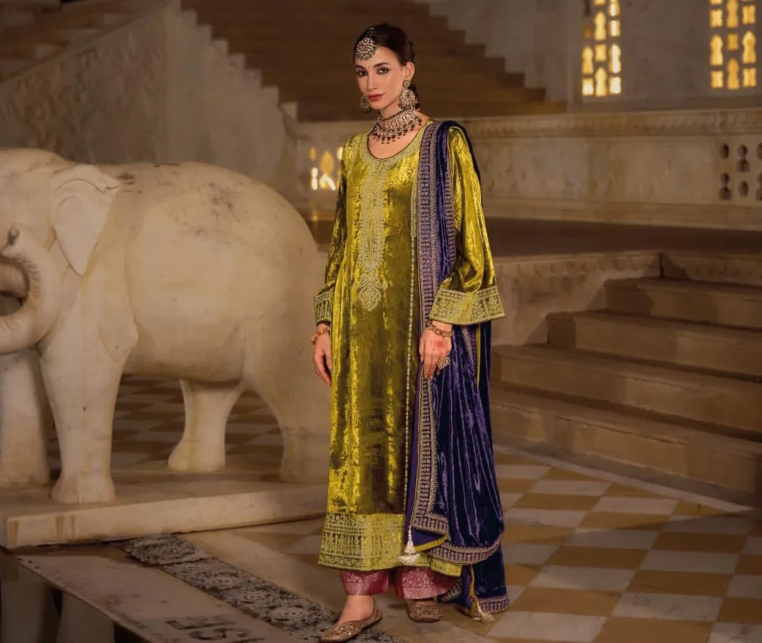 Cinderella Elegance Velvet Wholesale Winter Collection