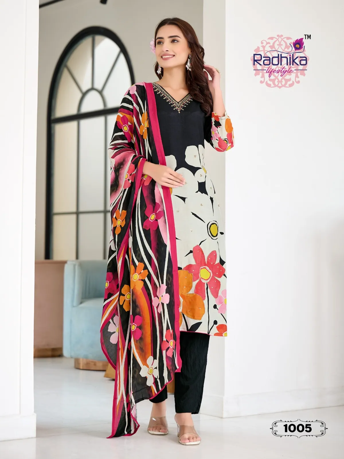 Deecee Anshima Rayon Plain Wholesale Anarkali Kurti Collection — Rayon Kurti, DEECEE wholesale from Surat - Gallery Image 3