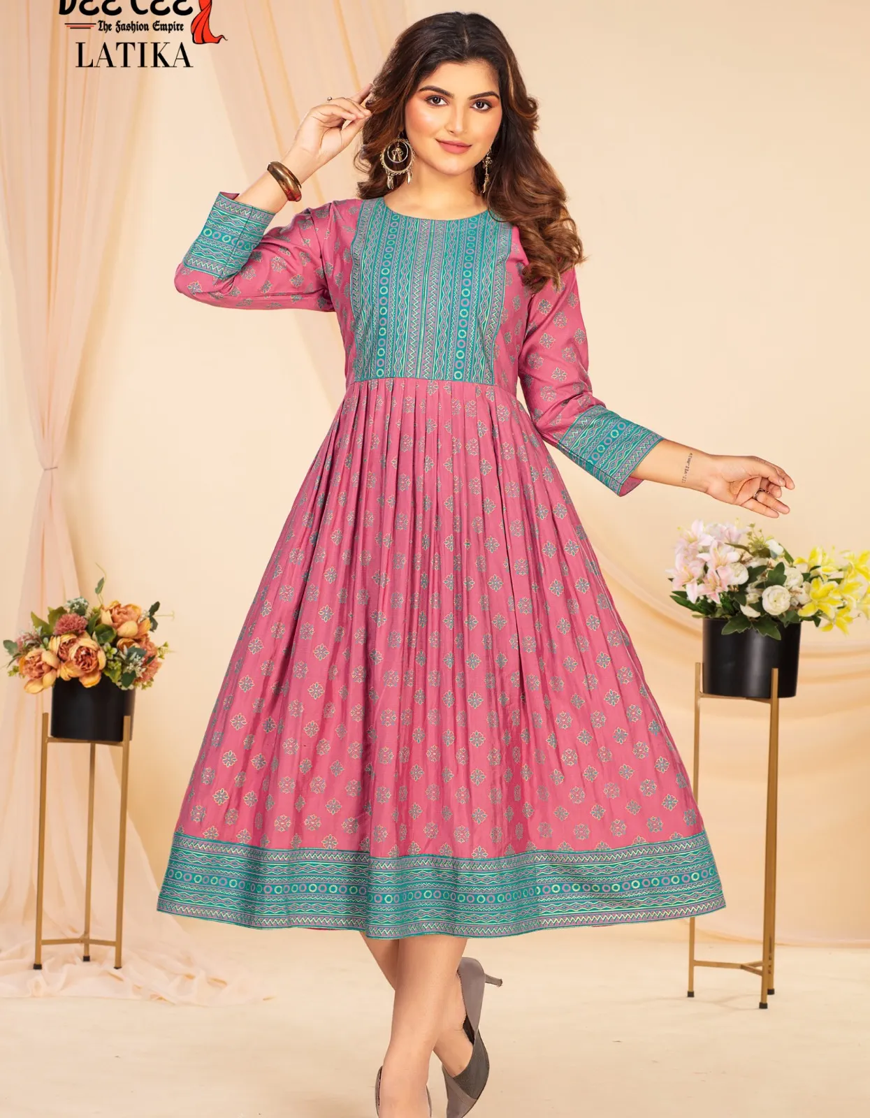 Deecee Latika Chanderi Wholesale Short Tops Collection