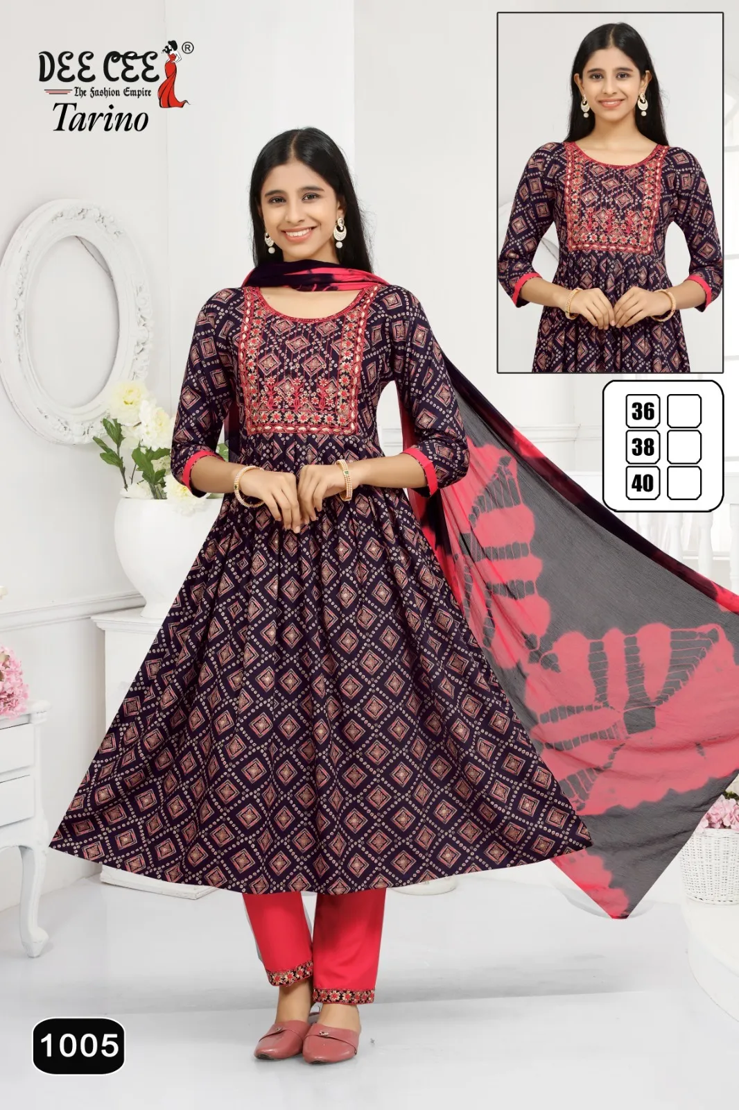 Deecee Tavino Rayon Print Wholesale Readymade Salwar Suit Collection - Image 3