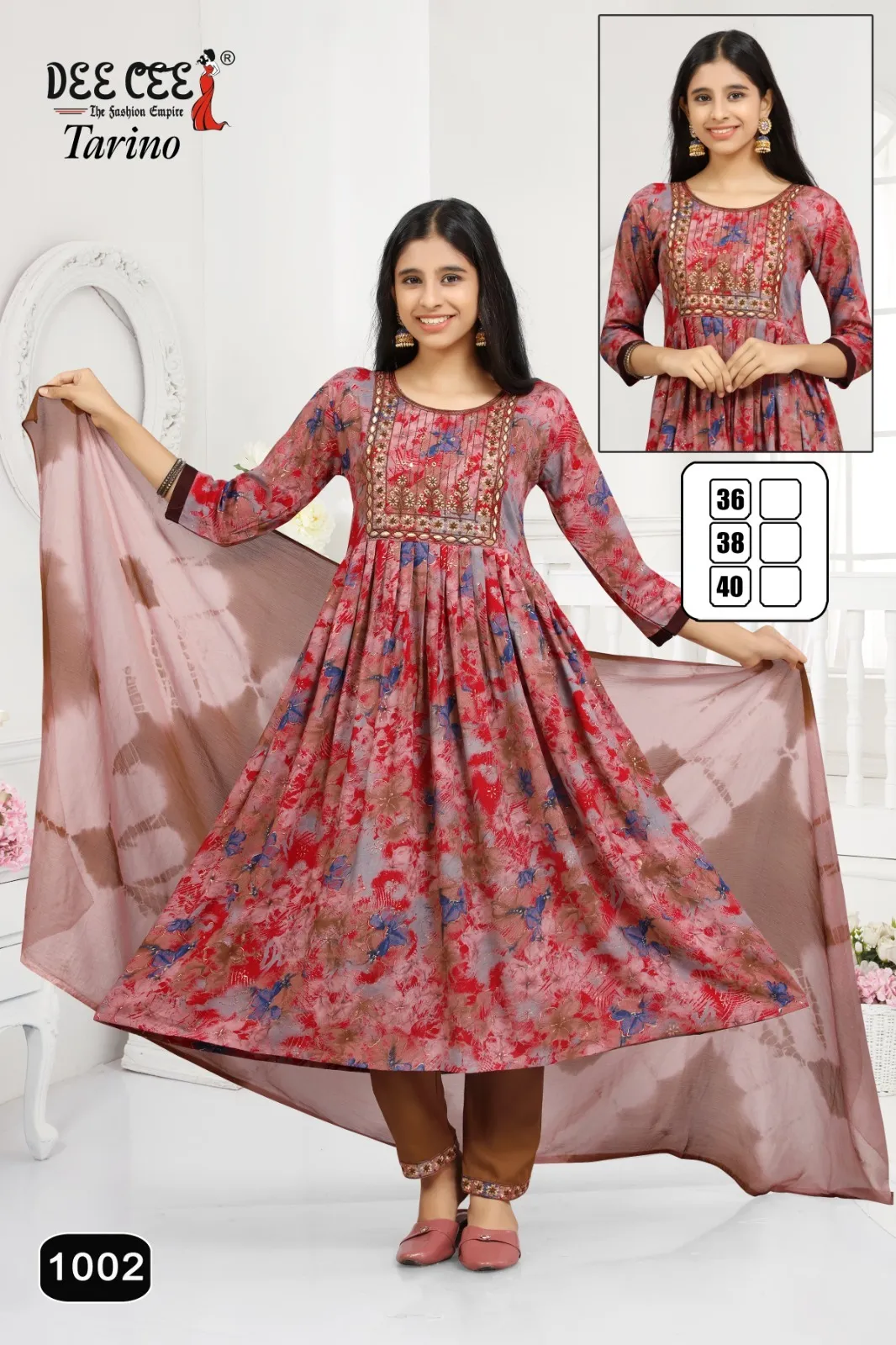 Deecee Tavino Rayon Print Wholesale Readymade Salwar Suit Collection - Image 4