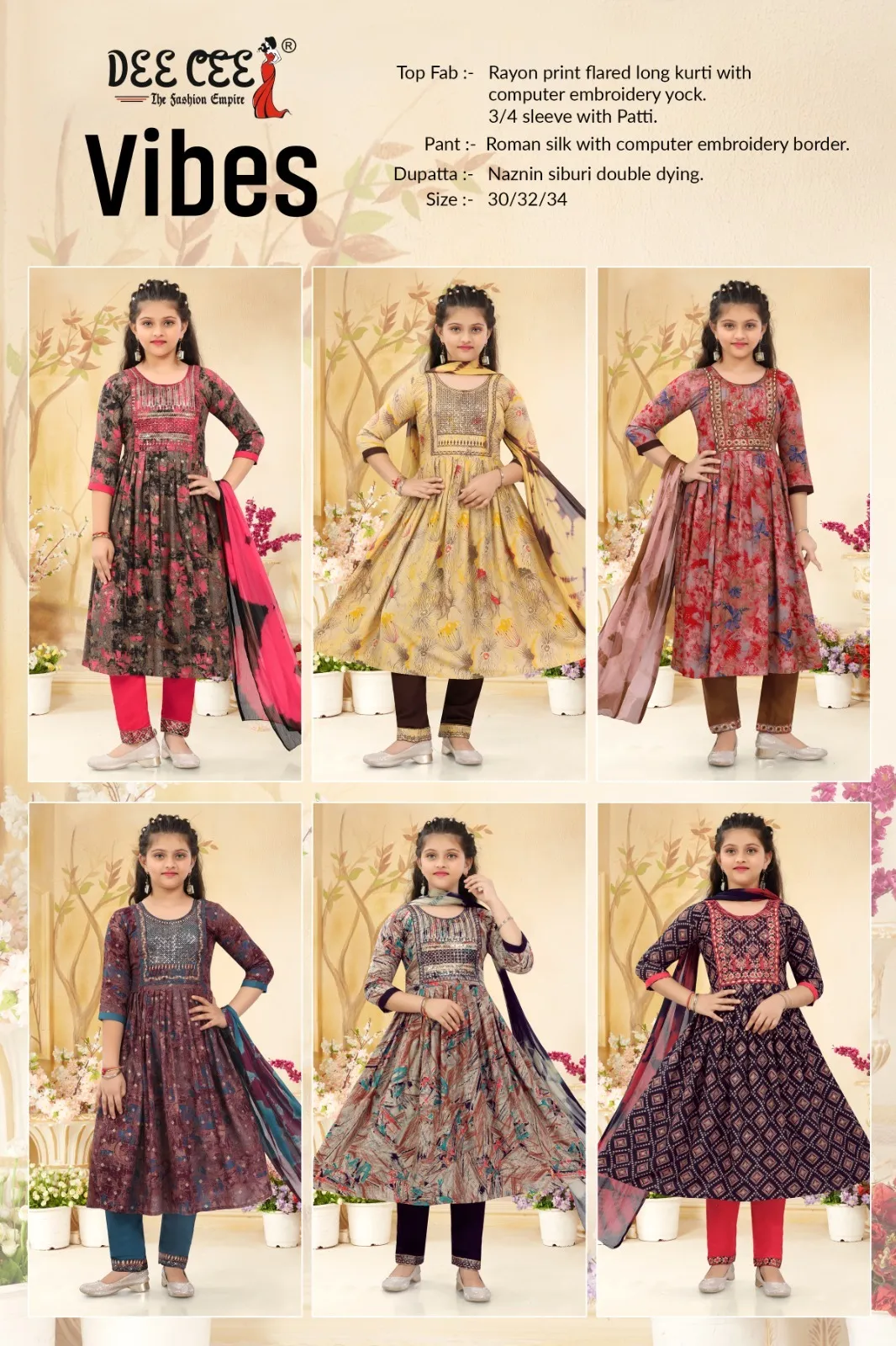 Deecee Vibes Rayon Print Wholesale Readymade Salwar Suit Collection - Image 3