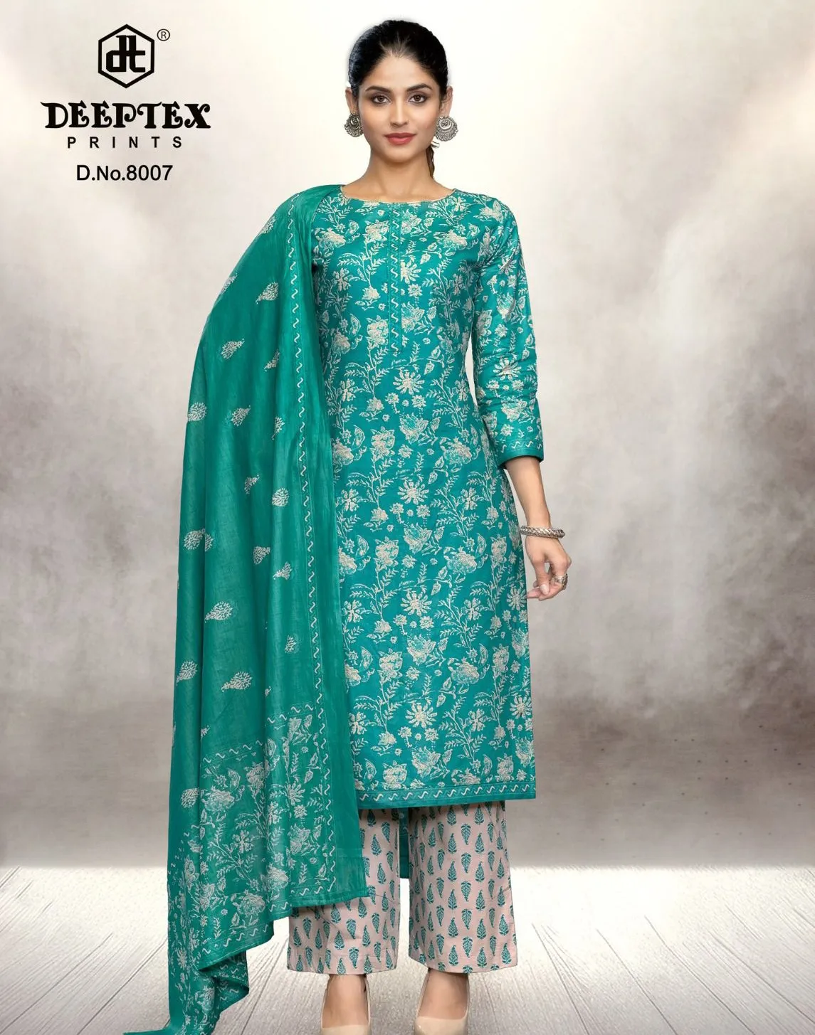 Deeptex Aaliza Vol 8 Cotton Wholesale Unstitched Salwar Suit Collection