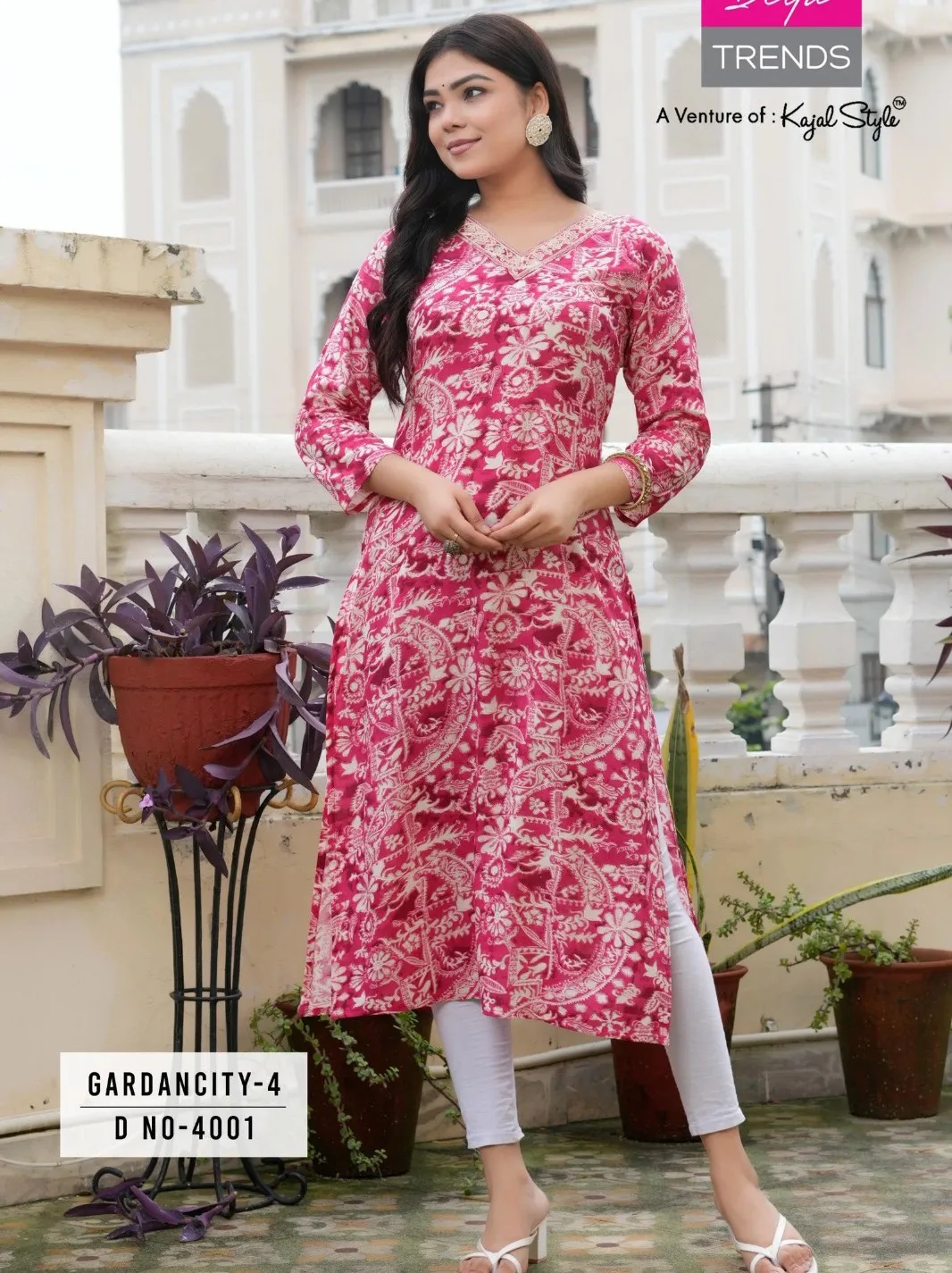 Gardencity Nx By Diya Trends Printed Wholesale Kurti Collection