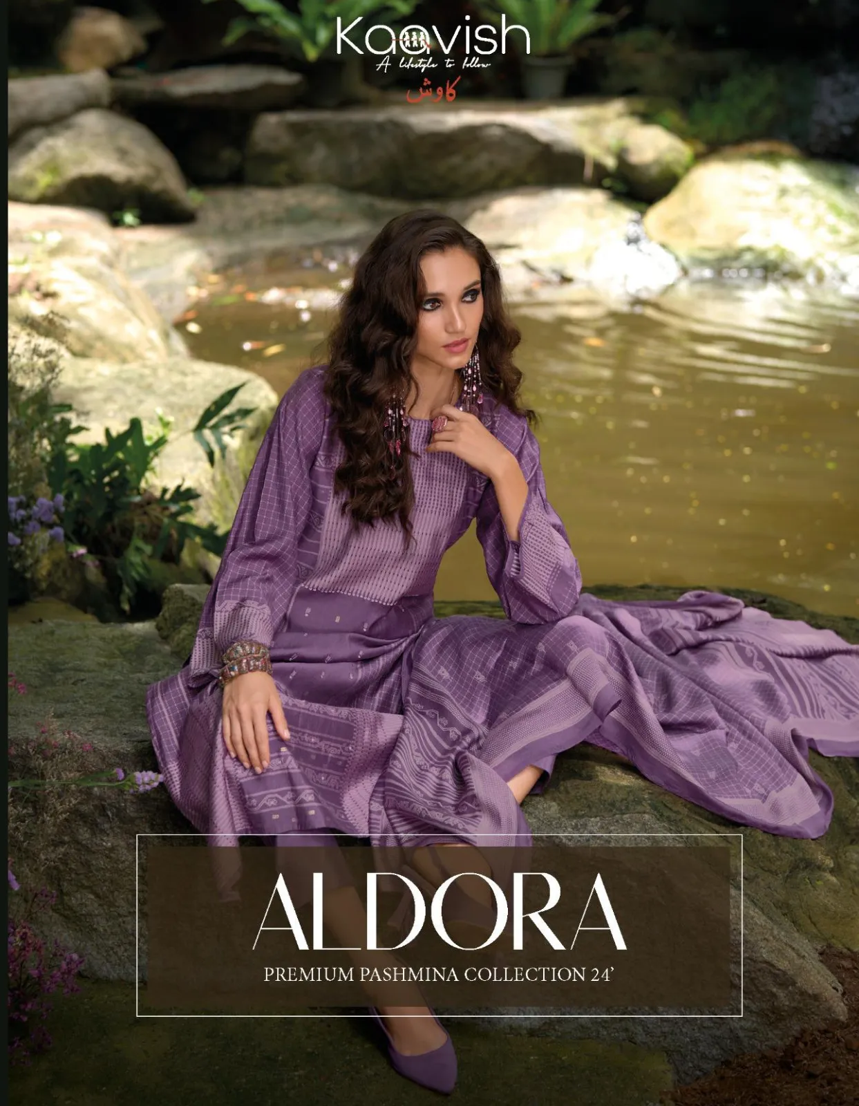 Kaavish Aldora Pure Viscose Pashmina Wholesale Winter Collection