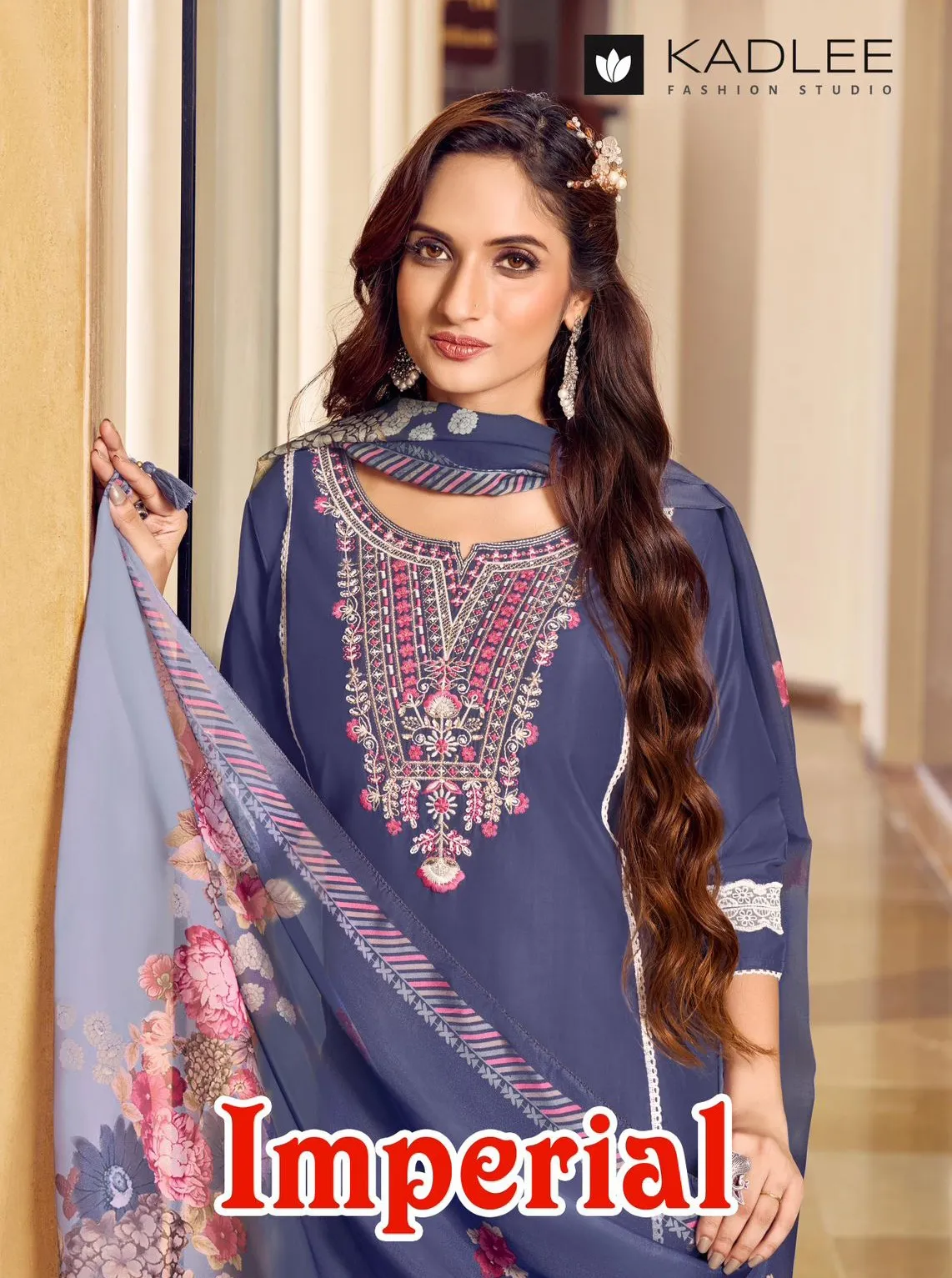 Kadlee Imperial Chanderi Viscose Wholesale Readymade Salwar Suit Collection