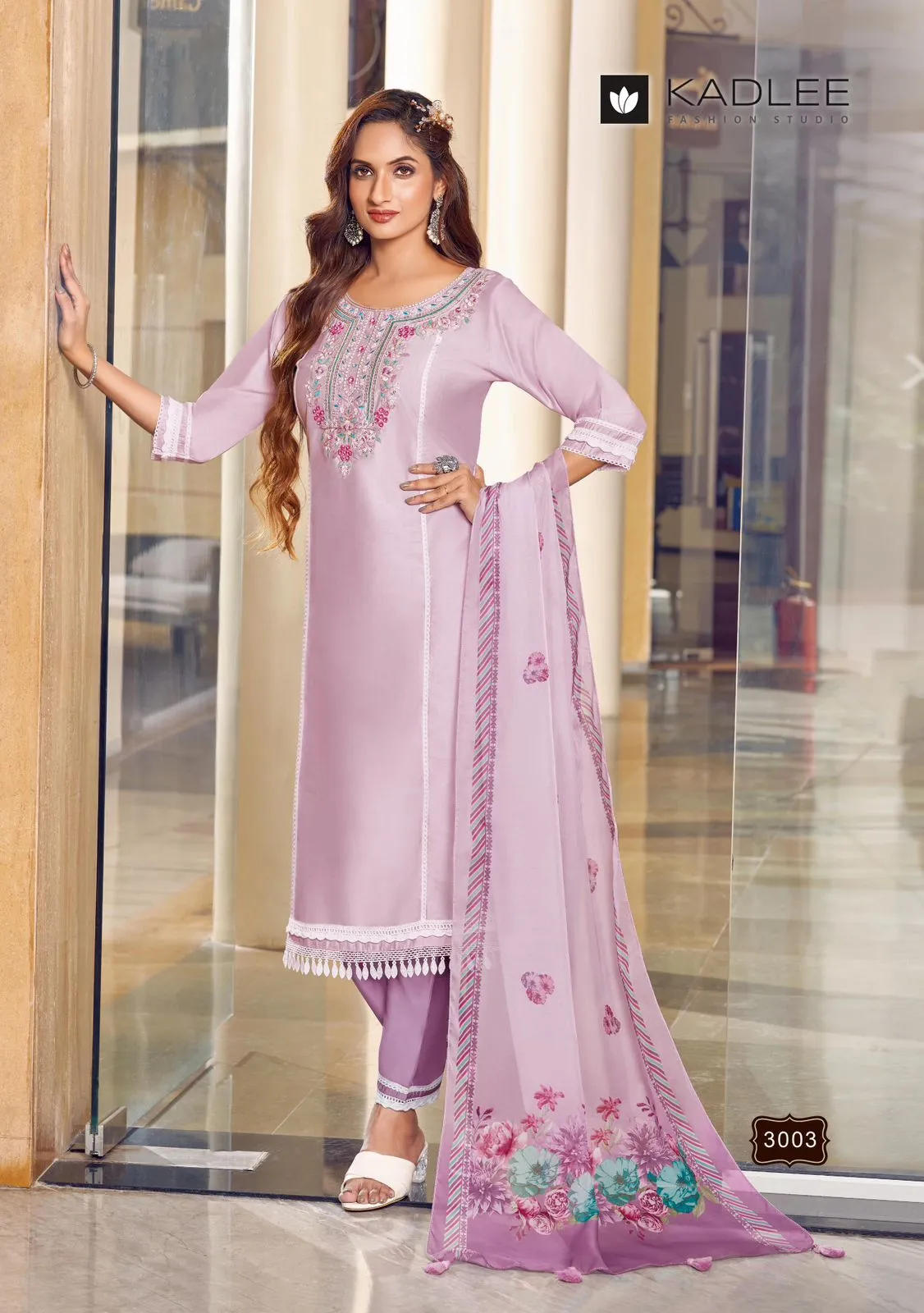 Kadlee Imperial Chanderi Viscose Wholesale Readymade Salwar Suit Collection - Image 2