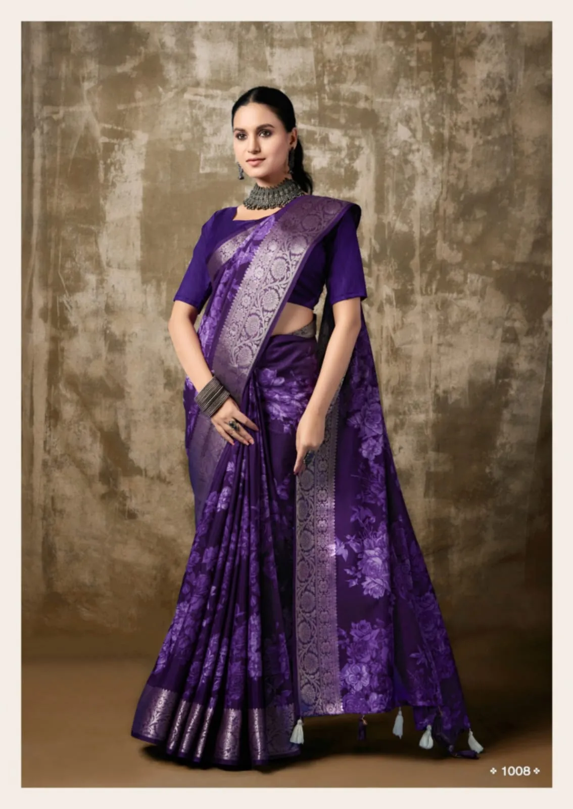 Kashvi Creation Sapna Silk Wholesale Fancy Sarees Collection — Wholesale Sarees, Kashvi Creation wholesale from Surat - Gallery Image 2
