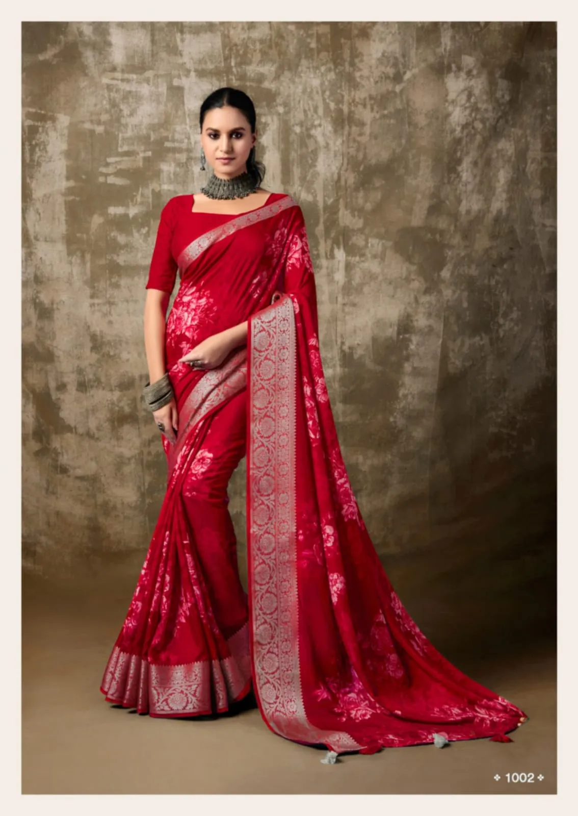 Kashvi Creation Sapna Silk Wholesale Fancy Sarees Collection — Wholesale Sarees, Kashvi Creation wholesale from Surat - Gallery Image 6