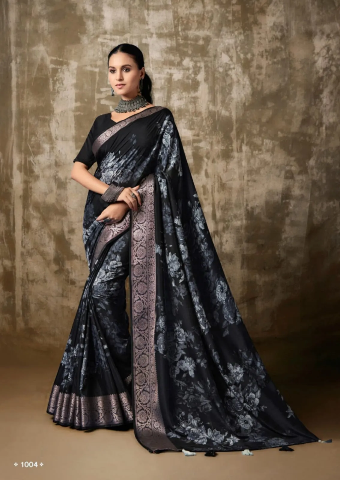 Kashvi Creation Sapna Silk Wholesale Fancy Sarees Collection — Wholesale Sarees, Kashvi Creation wholesale from Surat - Gallery Image 7