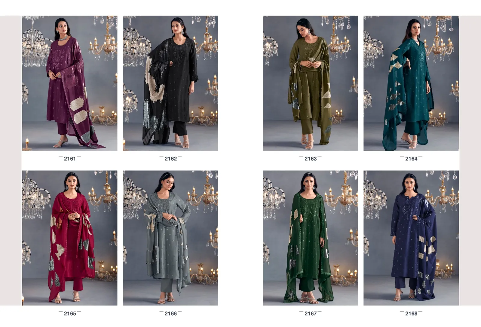 Kimora Heer Hazel Russian Silk Wholesale Fancy Salwar Suit Collection — Wholesale Designer Salwar Suits, Kimora wholesale from Surat - Gallery Image 3