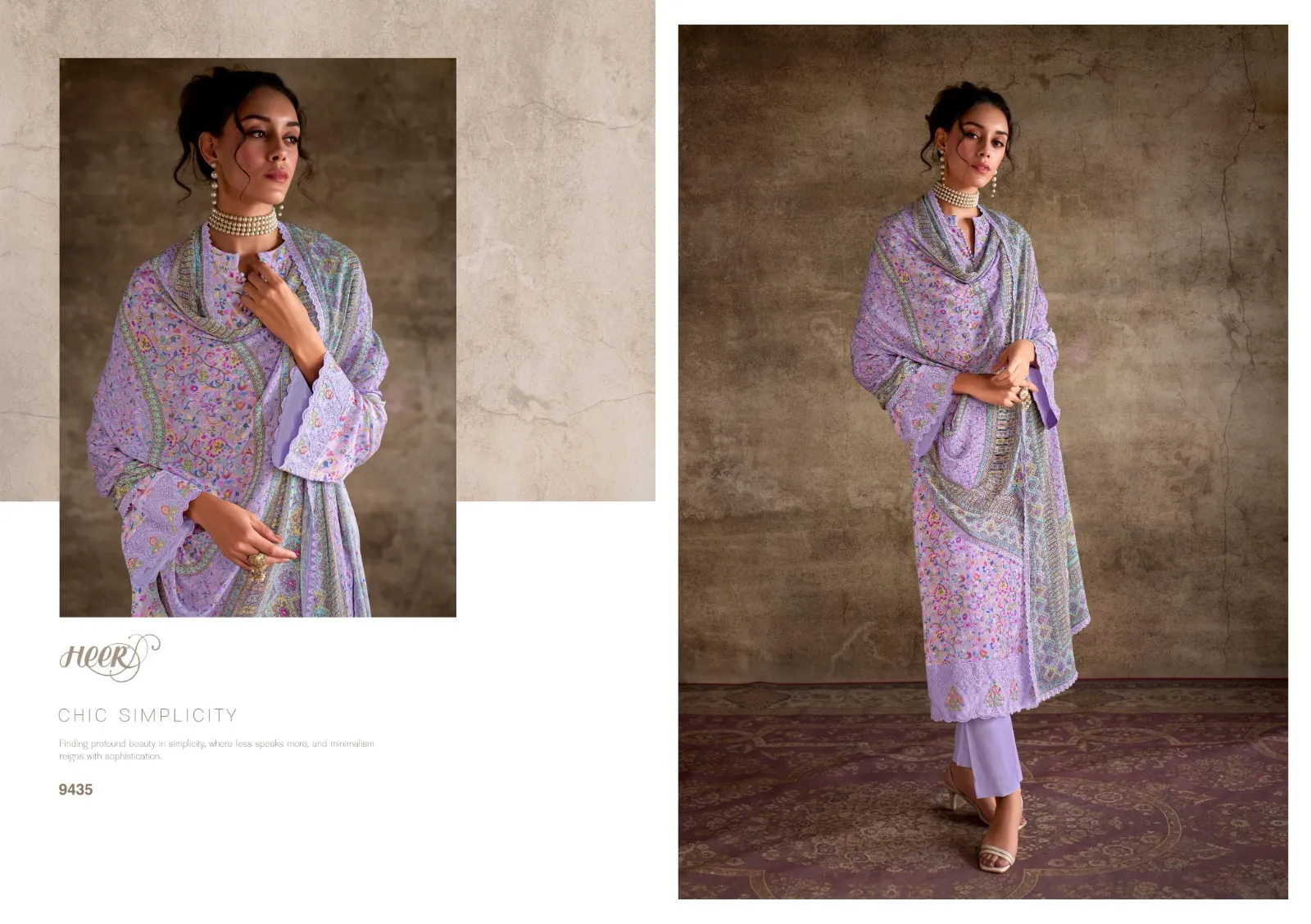 Kimora Heer Queen Pashmina Printed Wholesale Winter Collection — Wholesale Winter Suits, Kimora wholesale from Surat - Gallery Image 3