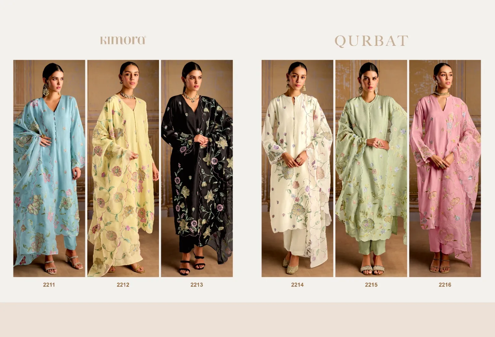 Kimora Heer Qurbat Wholesale Fancy Salwar Suit Collection — Wholesale Designer Salwar Suits, Kimora wholesale from Surat - Gallery Image 5